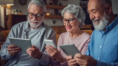  معتادان واقعی صفحه‌نمایش نوجوانان نیستند، بلکه سالمندان‌اند