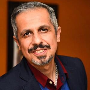  تاریخ وبگردی | تصوری جذاب از جواد رضویان در کنار همسر و فرزندش
