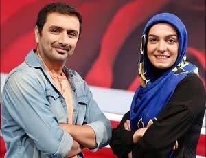  تاریخ وبگردی | امین زندگانی و همسرش الیکا عبدالرازقی در مقابل دوربین عکاسان