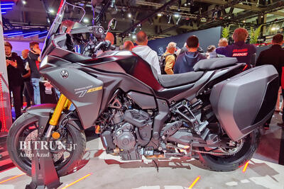  یاماها TRACER 7 GT Y-AMT رونمایی شد؛ تورینگ اسپرت با فناوری خودکار