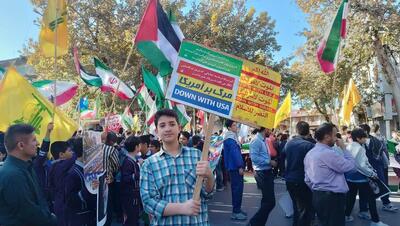  خروش دارالمومنین گرگان در یوم الله 13 آبان