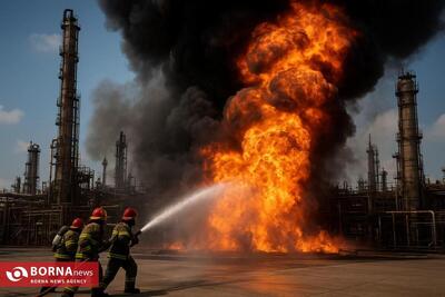  آتش‌سوزی در شرکت نفت ایوانکی تاکنون ۳ مصدوم داشته است