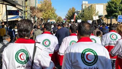  یک هزار و ۳۵۵ نیروی عملیاتی هلال‌احمر مراسم یوم‌الله ۱۳ آبان را در سراسر کشور پوشش دادند
