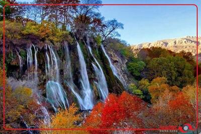  پاییز زیبای آبشار بیشه درلرستان