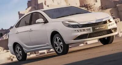  فروش اقساطی سدان کی ام سی ایگل