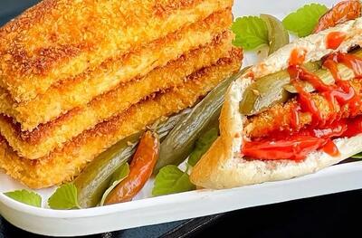  کباب لقمه مرغ پنیری و ترد؛ سریع، آسان و خوشمزه