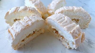  طرز تهیهرول مرنگ رافائلو/ لذت طعم نارگیل در هر لقمه!