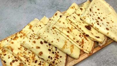  بهترین دستور پخت کرپ بدون گلوله شدن !