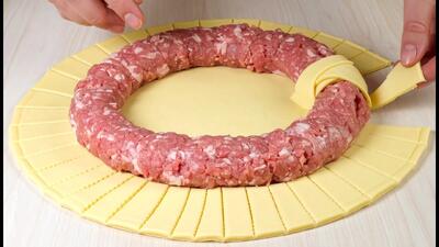  طرز تهیه یک غذای متفاوت با گوشت، قارچ، پنیر و سبزیجات