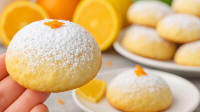  طرز تهیه کوکی های آب پرتقالی، نرم و سریع !