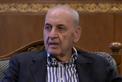  نبیه بری: انتقال سلاح از سوریه به لبنان کذب محض است