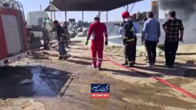  آتش‌سوزی در شرکت پالایش نفت پارسیان ایوانکی+ تعداد مفقودان و مصدومان
