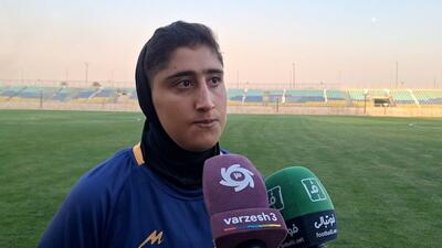  رفتار جنجالی فاطمه گرائیلی لیگ برتر زنان را بهم ریخت +عکس