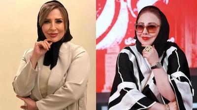  تصویری شوکه‌کننده از چهره بدون آرایش بهنوش بختیاری و مرجانه گلچین