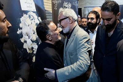  تصاویری از مراسم ترحیم سیدمحمد تاج‌زاده؛ از حضور غلامحسین کرباسچی تا بهزاد نبوی و ... | تصاویر