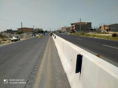  نصب بیش از ۱۳ کیلومتر بلوک مفصلی در محورهای گلستان