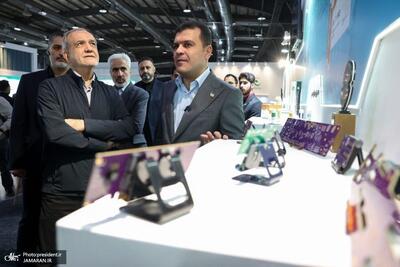  بازدید پزشکیان از شانزدهمین نمایشگاه بین‌المللی فناوری نانو و نخستین نمایشگاه فناوری‌های روزآمد + عکس‌ها