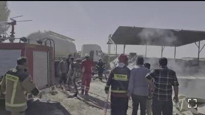  فاجعه در ایوانکی؛ حریق مرگبار در پالایشگاه جنت‌آباد