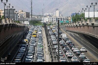  ترافیک صبحگاهی سیزدهمین روز آبان