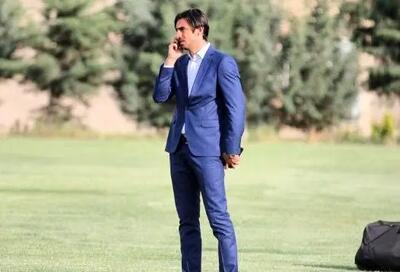  مهدی رحمتی خوش تیپ ترین و خوش چهره ترین مربی فوتبال ایران است / پسراش چقدر بزرگ شدن