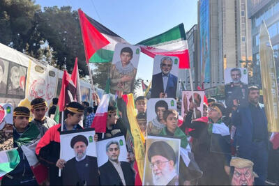  نمایش اقتدار ملی در راهپیمایی  13 آبان