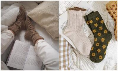  36 مدل جوراب پاییزی زنانه؛ شیک، گرم و مناسب استایل‌های فصل سرد