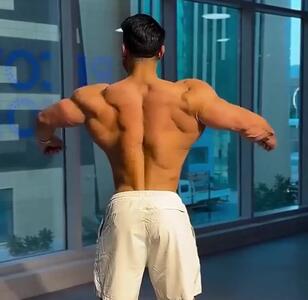  فیلم / کُری خونی علی بلال افغانستانی برای هادی چوپان / عضلات جهنمی رقیب هادی چوپان  و ....