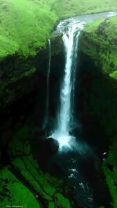  فیلم چشم‌انداز دیدنی از کوورفوس در ایسلند