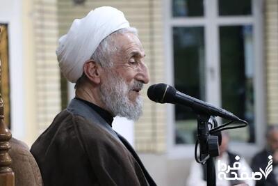  کاظم صدیقی بالاخره رویت شد/ سخنرانی امام چمعه پیشین تهران روی منبر مسجد جامع ازگل + تصویر