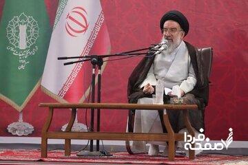  احمد خاتمی خطاب به طرفداران مذاکره با آمریکا: این ملت تسلیم نخواهد شد/ تهدید مقام معظم رهبری محاربه است و محاربه حکم اعدام دارد