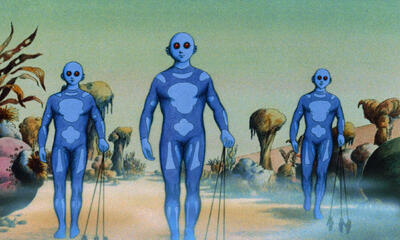  فیلم انیمیشن سوررئال فرانسوی Fantastic Planet بهترین اثر علمی‌تخیلی دهه ۷۰ میلادی