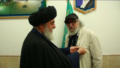  داریوش ارجمند خادم افتخاری مسجد جمکران شد - سلام نو