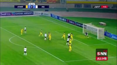  گل دوم آخال به سپاهان توسط بختیار گورجنف در دقیقه 62