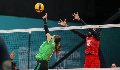  شکست تیم ملی والیبال زنان ایران برابر جمهوری آذربایجان در گام نخست بازی‌های کشورهای اسلامی