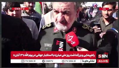  سرلشکر رضایی: آمریکا و صهیونیست ها مثل سگ هار عوعو می‌کنند+ فیلم