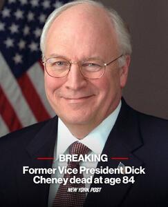  دیک چنی درگذشت