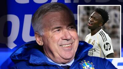  آنچلوتی: پس از الکلاسیکو با وینیسیوس تماس گرفتم و گفتم رفتارت اشتباه بود