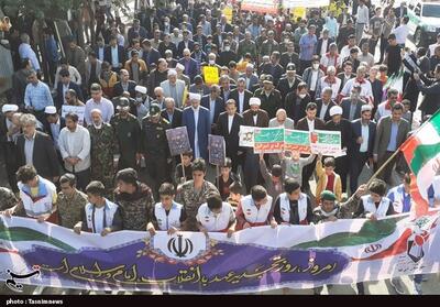  شکوه حضور راهپیمایی یوم‌الله 13 آبان در گلستان/طنین فریاد استکبارستیزی در سرزمین برادری - تسنیم