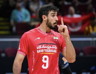  تمجید FIVB از نمایش ستاره ایرانی در سری‌آ