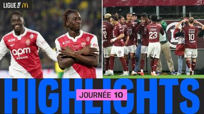  برترین لحظات هفته 10 لیگ یک فرانسه