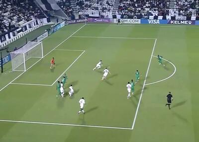  گل اول الاهلی به السد توسط ریاض محرز