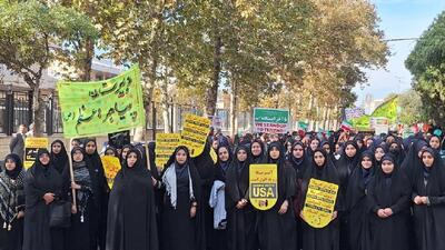  ۱۳ آبان در خوی + تصاویر