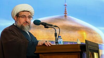  خدمت در مسیر امام رضا توفیق الهی است