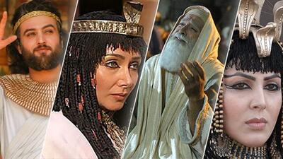  بازیگران سریال یوسف پیامبر کنار همسر و خانواده شان رحیم نوروزی، لیلا بلوکات، الهام حمیدی، محمود پاک نیت، کتایون ریاحی و ...