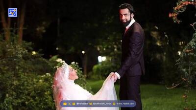  آلبوم عروسی آزیتا ترکاشوند 41 ساله با همسر 25 ساله‌اش