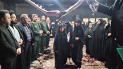  اعزام دانش آموزان دختر شهرستان خاتم به اردوی راهیان نور