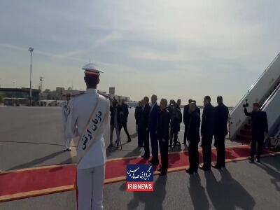  بدرقه رئیس مجلس پیش از سفر به اسلام آباد