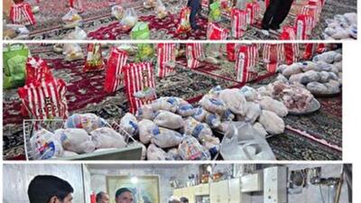  توزیع ۱۳۰ بسته معیشتی بین نیازمندان در بجنورد
