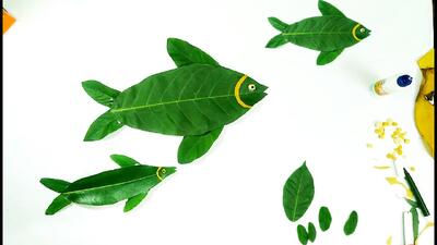  وقتی برگ‌ها شنا می‌کنند