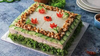  کیک مرغ خوشمزه!